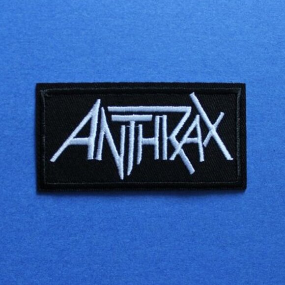 Anthrax Iron On Patch - Picture 1 of 8